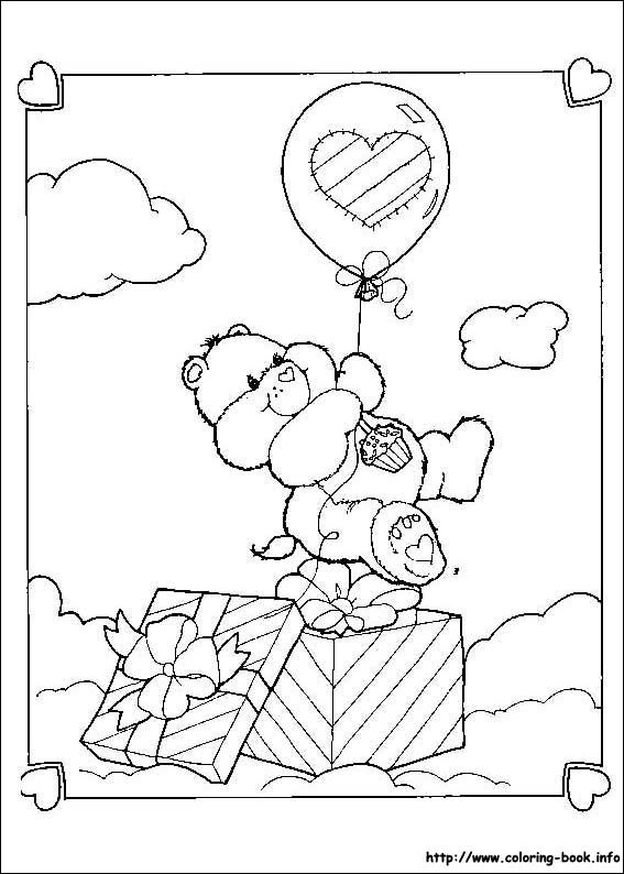 The Care Bears coloring picture